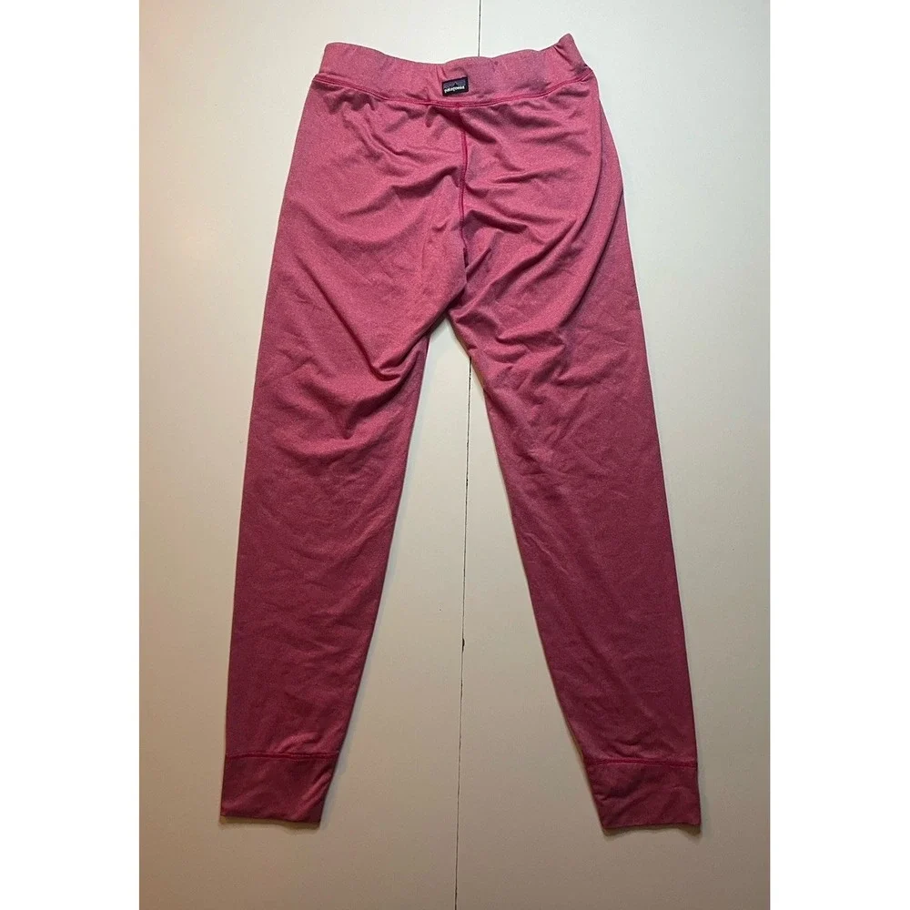 Patagonia  Baselayer Girls Leggings Pink Sz Medium - Large 11